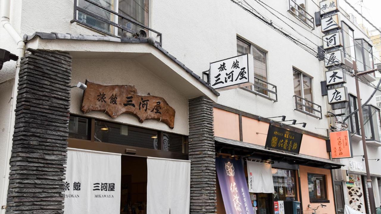 Ryokan Mikawaya Tokió Kültér fotó