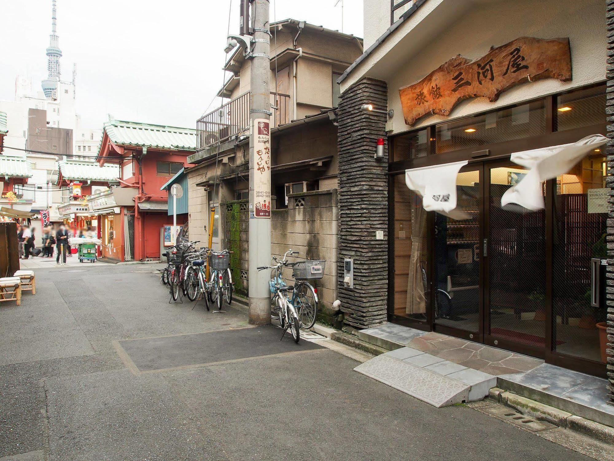 Ryokan Mikawaya Tokió Kültér fotó